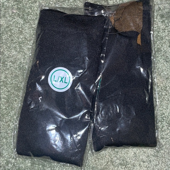 Copper Compression Knee High Socks Circulation Support Black 2 Pack - Picture 6 of 6